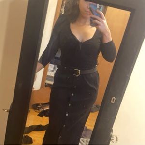 Vintage Ralph Lauren Button-Down Maxi Skirt